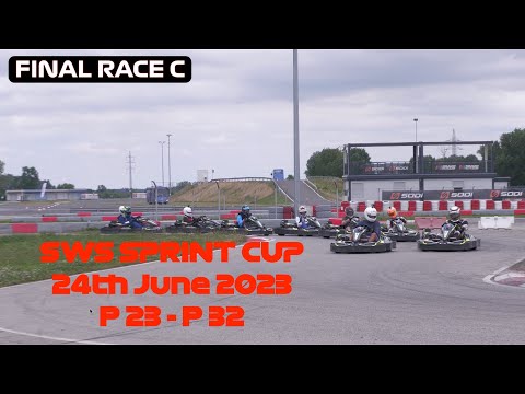 RACE FINAL C - SWS SPRINT CUP - SLOVAK KARTING CENTER - 24. 06. 2023 unedited video 20 min