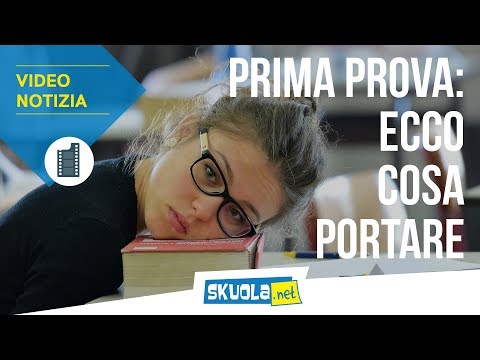 Maturità 2019, prima prova: ecco cosa puoi portare con te