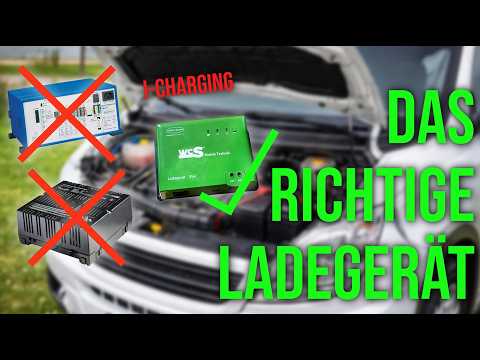 Ihr braucht das richtige Ladegerät!