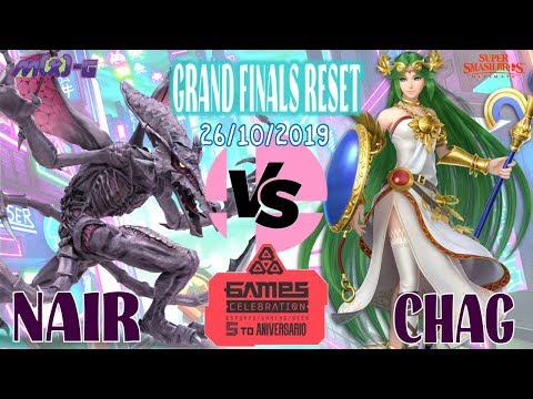 Nair (Ridley) vs Chag (Palutena) Grand Finals 2 Games Celebration