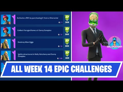 *ALL* WEEK 14 EPIC Quests/Challenges Guide | Fortnite Chapter 2 Season 7