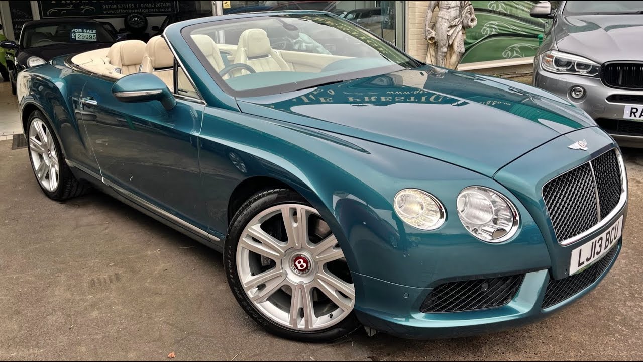 2013 Bentley Continental GTC 4.0 V8 Twin Turbo - Affordable ...