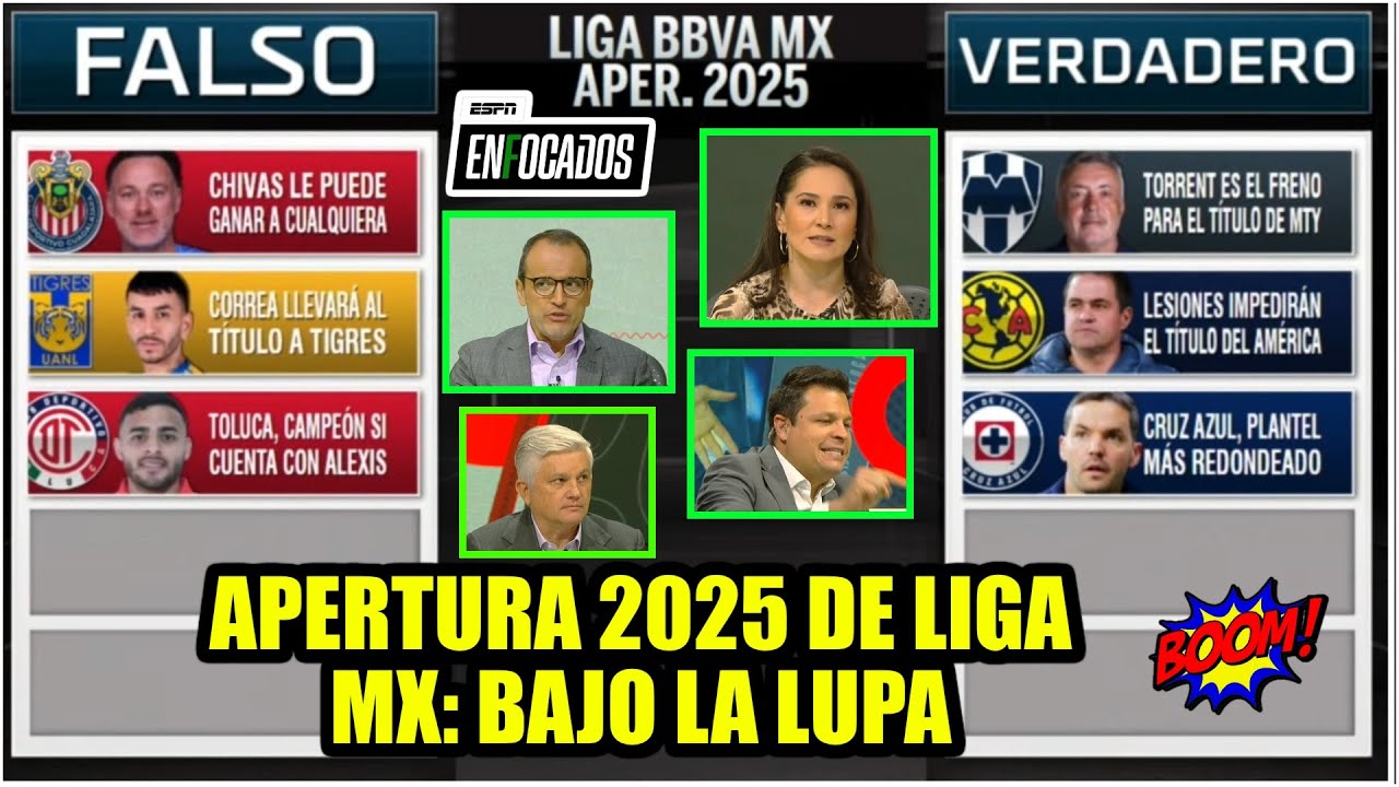 FALSO: TOLUCA será campeón si cuenta con ALEXIS VEGA; CHIVAS le puede GANAR a CUALQUIERA | Enfocados