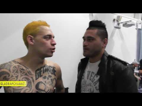 Post Fight with Cairo George after 1st Rnd TKO Victory & fellow Hamilton boxer Josh Nyika joins in