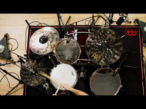 Classics Custom Dark Complete Cymbal Set by Meinl Cymbals CCD141620