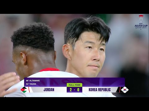 Jordan vs South Korea (2-0) Semi-Final Highlights | AFC Asian Cup 2023