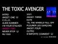 THE TOXIC AVENGER - ANGST: TWO 