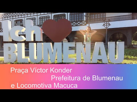 Visita a Prefeitura de Blumenau, Locomotiva Macuca e muito mais!