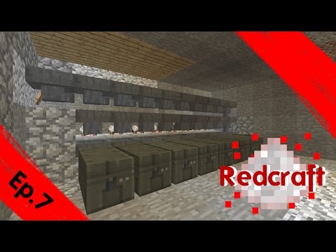 Redcraft Ep.7 Les Coffre en bazzard