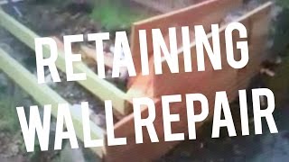 Repair Stone Concrete Retaining Wall Corner Rebar Dowel Epoxy How to