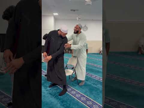 Praying in Chair 🪑 at Masjid