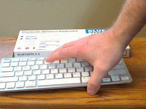 Bluefinger Wireless Bluetooth Keyboard white Model APPK78 or BCM207 or BCM20730