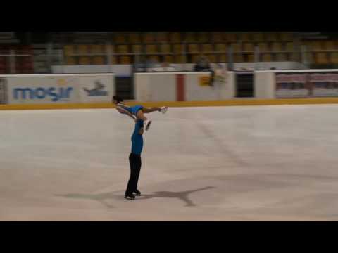 Natalia Kaliszek/ Miachał Kaliszek     MP Juniorow 2010  Opole - program dowolny