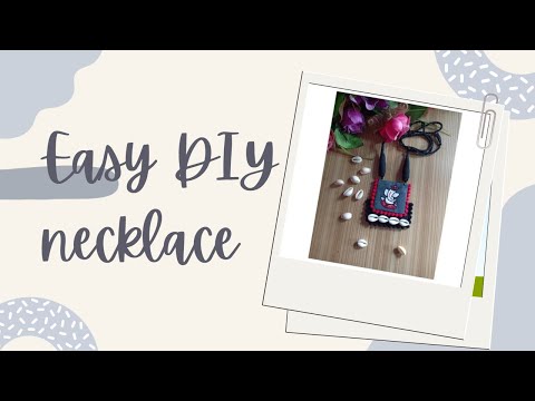 DIY Boutique Necklace | Easy statement jewelry making
