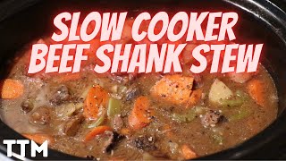Slow Cooker Beef Shanks Recipe ~ Crockpot Beef Stew or Soup