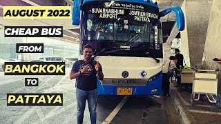Cheap bus from Bangkok to Pattaya || Bangkok to Pattaya by bus | Bus from Bangkok airport to Pattaya