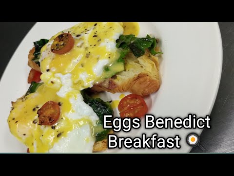 3 MINUTE HOLLANDAISE Eggs Benedict Chef Sidra/ benedict breakfast recipe/ How to cook eggs Benedict