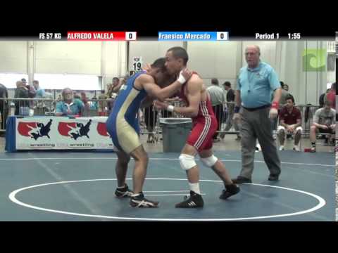 Mens FS FS 57 KG - ALFREDO VALELA vs. Fransico Mercado