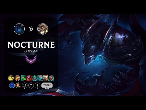 Nocturne Jungle vs Xin Zhao - EUW Master Patch 13.17