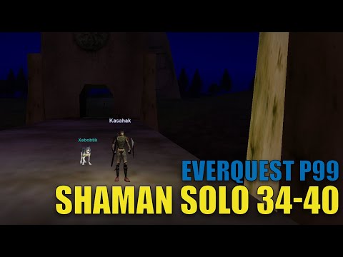 Shaman Killing Guards in North Karana! Project 1999 Blue