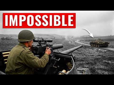 They Called This American's Shot IMPOSSIBLE — He Destroyed German Tank 2.6 Miles Away