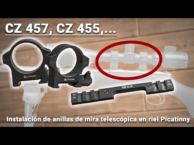 Vídeo relacionado con FOCUHUNTER Picatinny Soporte de Montaje táctico Montaje de Alcance de Perfil Alto Soporte de Soporte Riel Weaver Picatinny Rail 20 mm Aluminio con 13 Ranuras Picatinny Rail