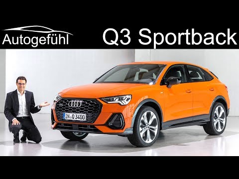 First ever Audi Q3 Sportback REVIEW Exterior Interior - Autogefühl