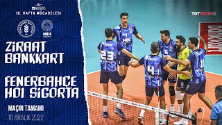 Ziraat Bankkart 1-3 Fenerbahçe HDI Sigorta (Maçın Tamamı) | 2022-2023 