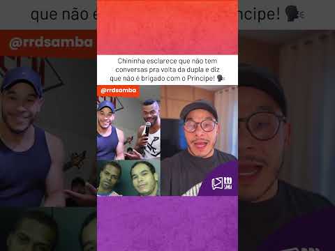 Chininha esclarece que não tem conversas pra volta da dupla com o Príncipe! 🗣 #shorts