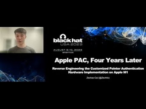 Reverse Engineering the Customized Pointer Authentication Hardware Implementation on Apple M1