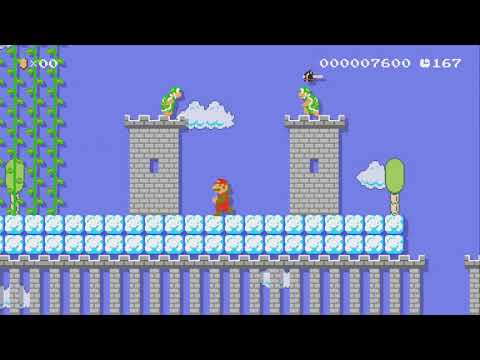 Hammerbro of Sky Castle! by Sven P - Super Mario Maker 2 - No Commentary 1bv