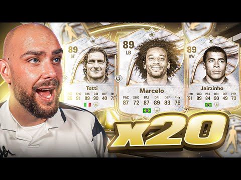 I Opened 20x 89 MAX ICON PACKS On FC 26!