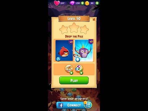 Angry Birds POP Level 50