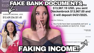 Liz's SCAM SCREW UPS: Tiktok Con-artist CAUGHT Forging, Faking & Catfishing (ELIZABETH TECKENBROCK)