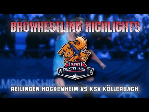 BroWrestlingTV Highlights RKG Reilingen/Hockenheim vs. KSV Köllerbach Highlights