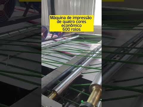 Máquina de corte e vinco de impressão HD flexográfica de 4 cores (escavadeira anexada)