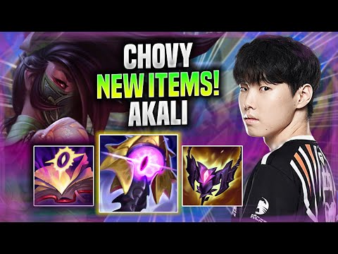 CHOVY IS READY FOR AKALI WITH NEW ITEMS! - GEN Chovy Plays Akali MID vs Lee Sin! | Preseason 2022