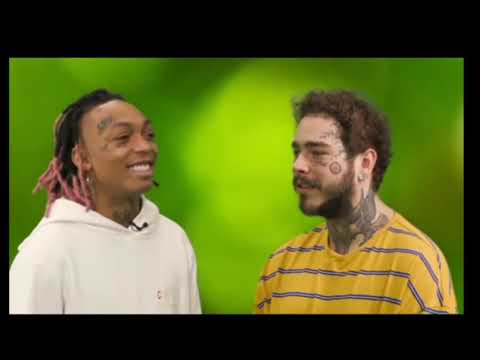 Post Malone Beerpong with Tyla Yaweh, Swae Lee & Adam Degross on Adult Swim