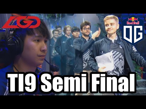 OG vs LGD Semifinal Highlights TI9 - The International 2019 Dota2