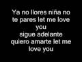 Baby Boy - Ya no llores (Lyrics)