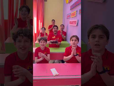 عيد ميلاد الأستاز😂نهاية غير متوقعة#shorts