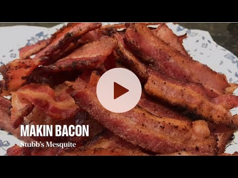 Makin Bacon Stubb’s Mesquite - Wet Cure - Recipe Below! :)
