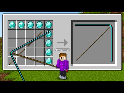 Minecraft ama UZUN EŞYALAR VAR