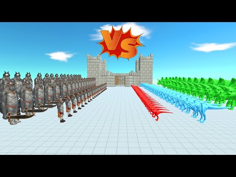 All Mutant primates vs All Units | Animal Revolt Battle Simulator