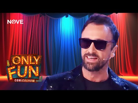 Leonardo Fiaschi...o Cesare Cremonini?! 😎🤣 | Only Fun Comico Show