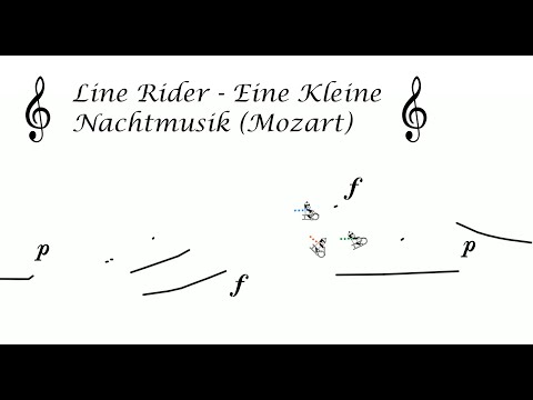 Line Rider #12 - Eine Kleine Nachtmusik (Mozart)