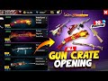 ALL GUN CRATES OPENING ONLY 10 DIAMOND GUN BOX DISCOUNT FF NEW EVENT TODAY FREE FIRE NEW EVENT