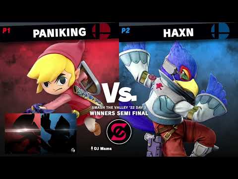 PaniKing (Toon Link) vs Haxn (Falco) Winners Semi Final | Smash The Valley '22 Day 2