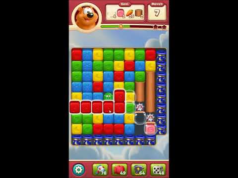 Toon Blast Level 2983 - NO BOOSTERS 🐻🐺🐱 | SKILLGAMING ✔️