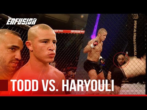 Nabil Haryouli's MMA Debut Lasted 40 SECONDS! | Todd vs. Haryouli | Enfusion Full Fight